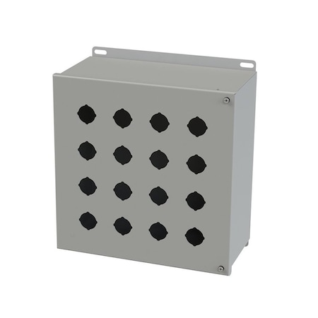 Saginaw Control & Engineering Hinged PB Enclosure SCE-16PBH